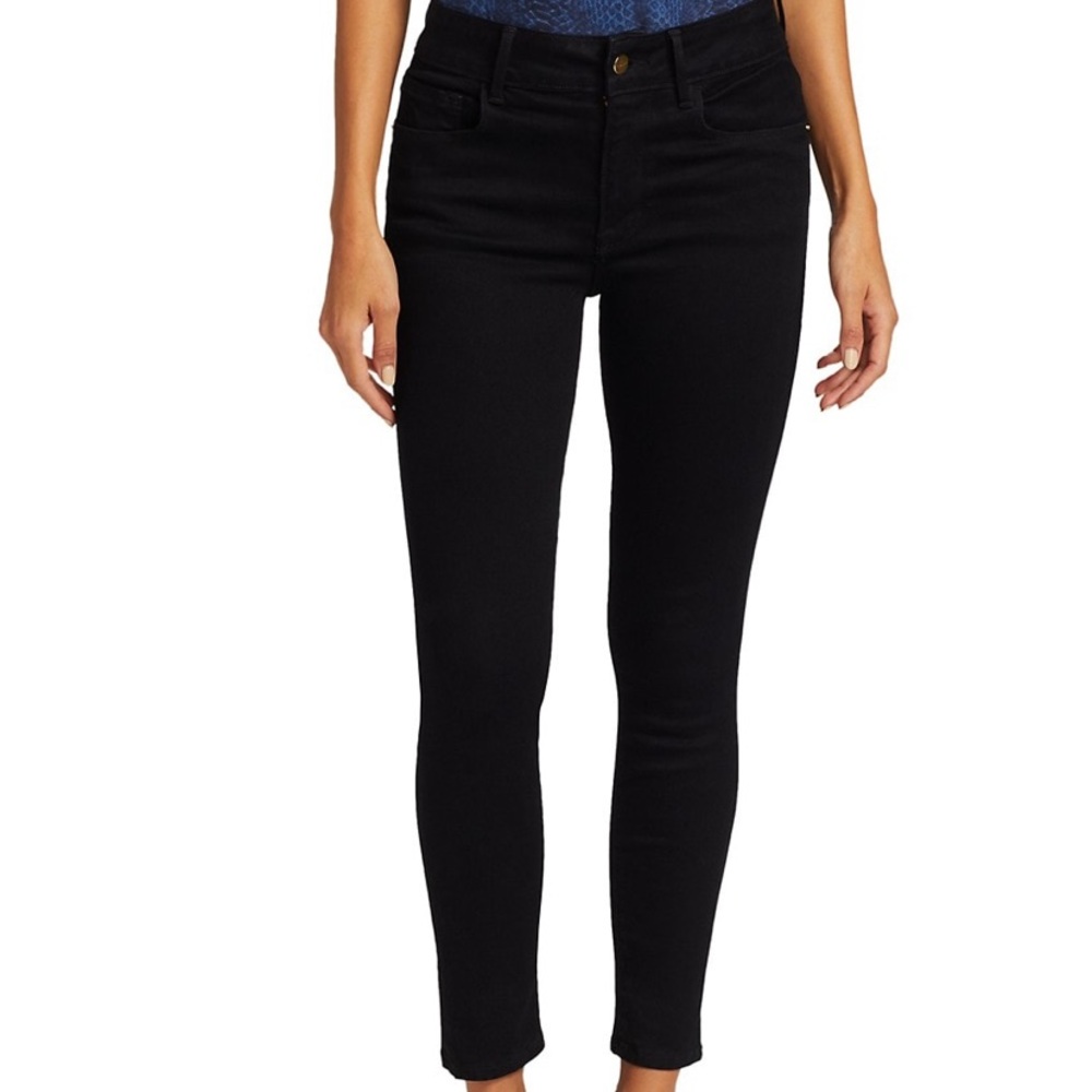 FRAME Black Skinny Jeans size 26